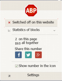 Stäng av AdBlock Plus för moviemakeronline.com